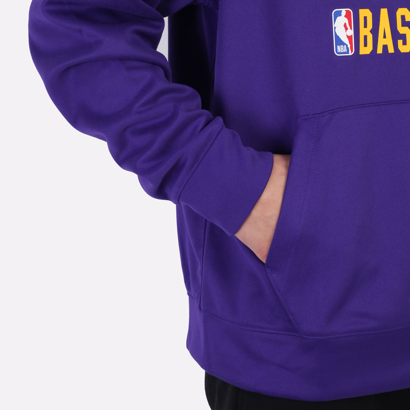 мужская фиолетовая толстовка Nike Los Angeles Lakers DB0904-504 - цена, описание, фото 2