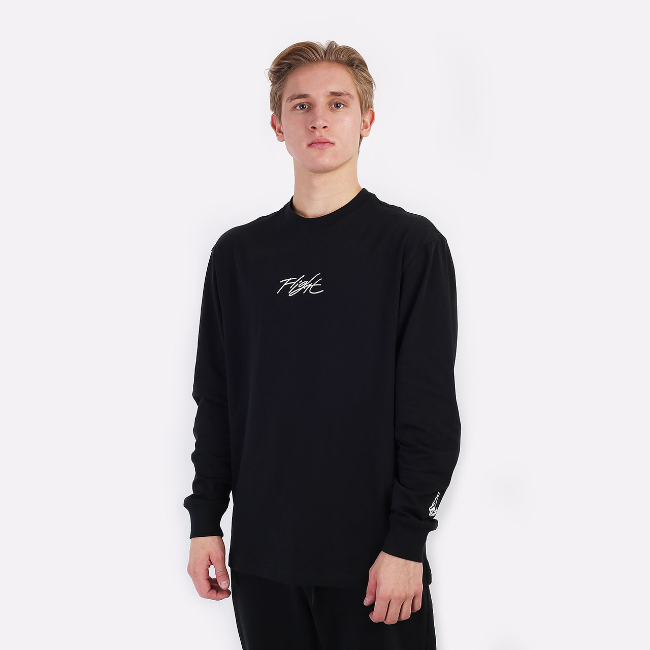 Лонгслив Jordan Flight Essentials (DN4427-010)  - цена, описание, фото 1
