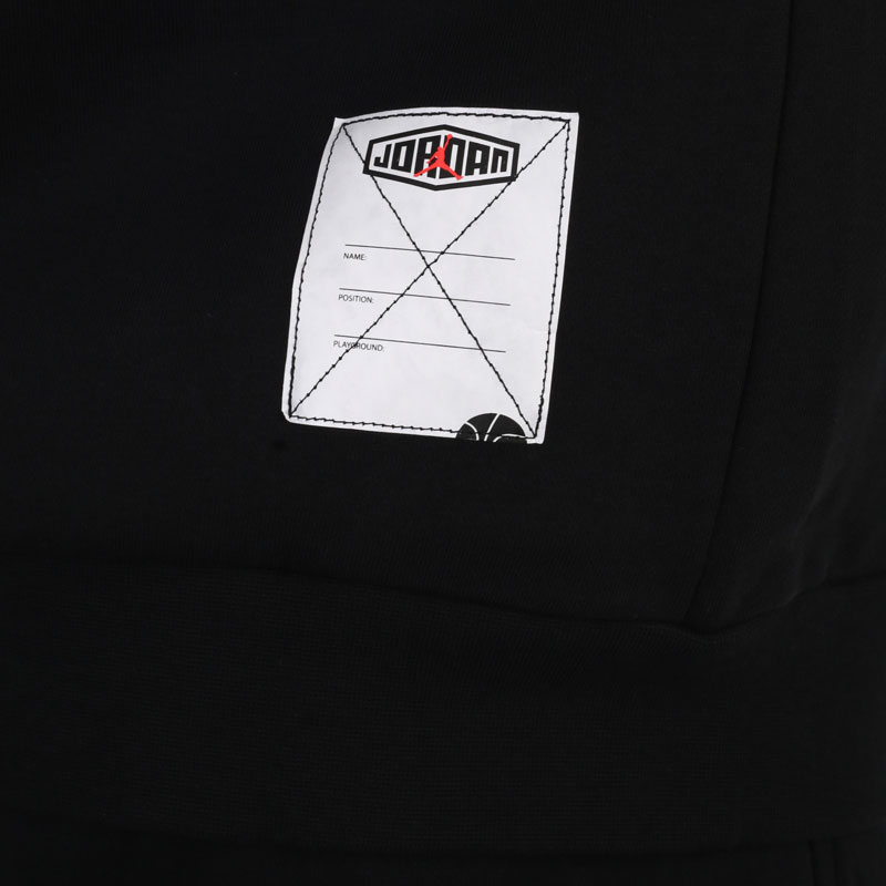 Мужская толстовка Jordan Sport DNA HBR Fleece Crew (DC9615-010)  - цена, описание, фото 5