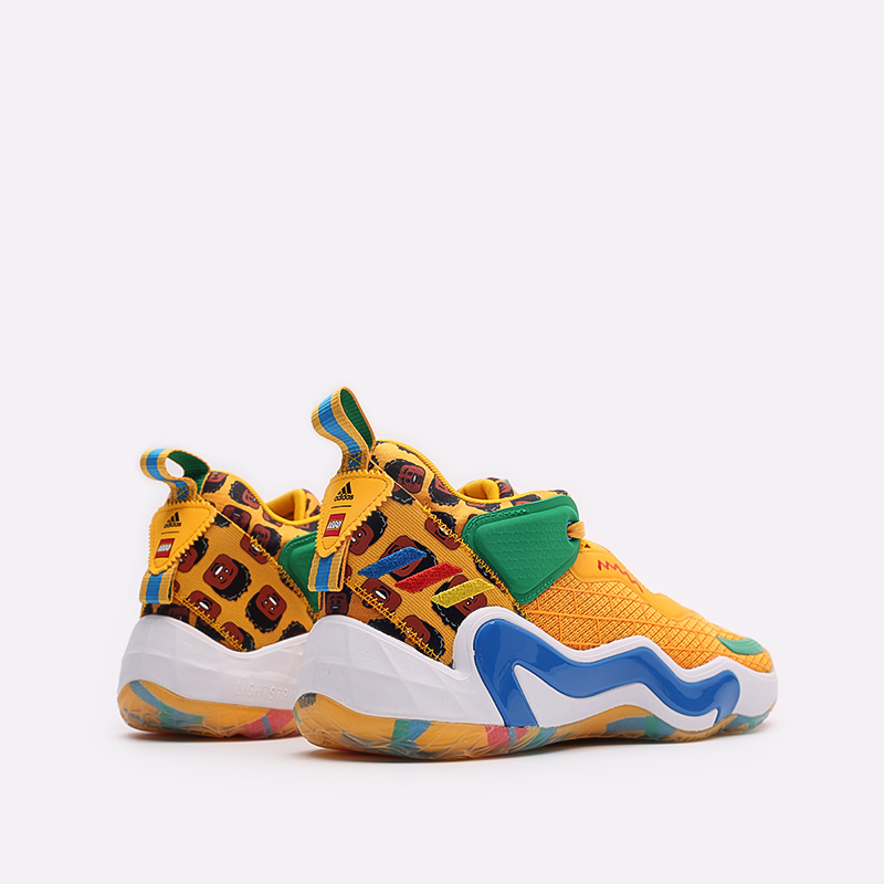 Баскетбольные кроссовки adidas D.O.N. Issue 3 x Lego (GZ5529)  - цена, описание, фото 3