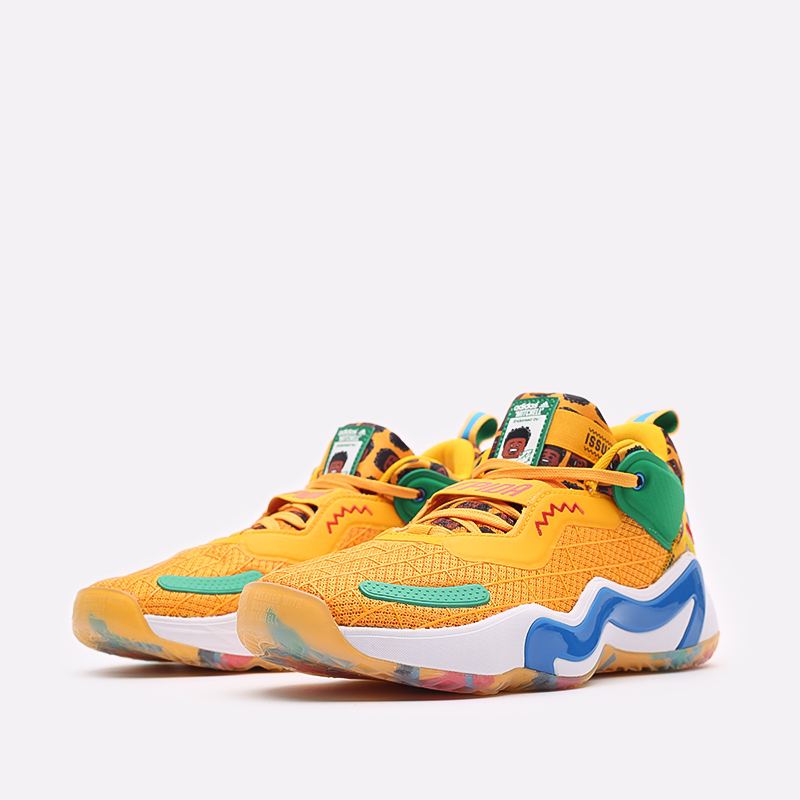 Баскетбольные кроссовки adidas D.O.N. Issue 3 x Lego (GZ5529)  - цена, описание, фото 4