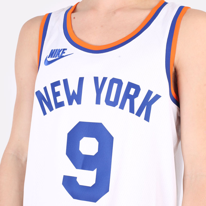 мужская белая майка Nike New York Knicks Classic Edition: Year Zero Jersey  DB4121-100 - цена, описание, фото 2
