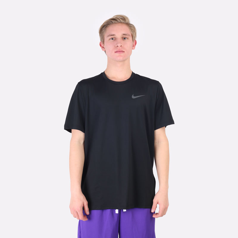 мужская черная футболка Nike Pro Dri-FIT Short-Sleeve Top CZ1181-011 - цена, описание, фото 5