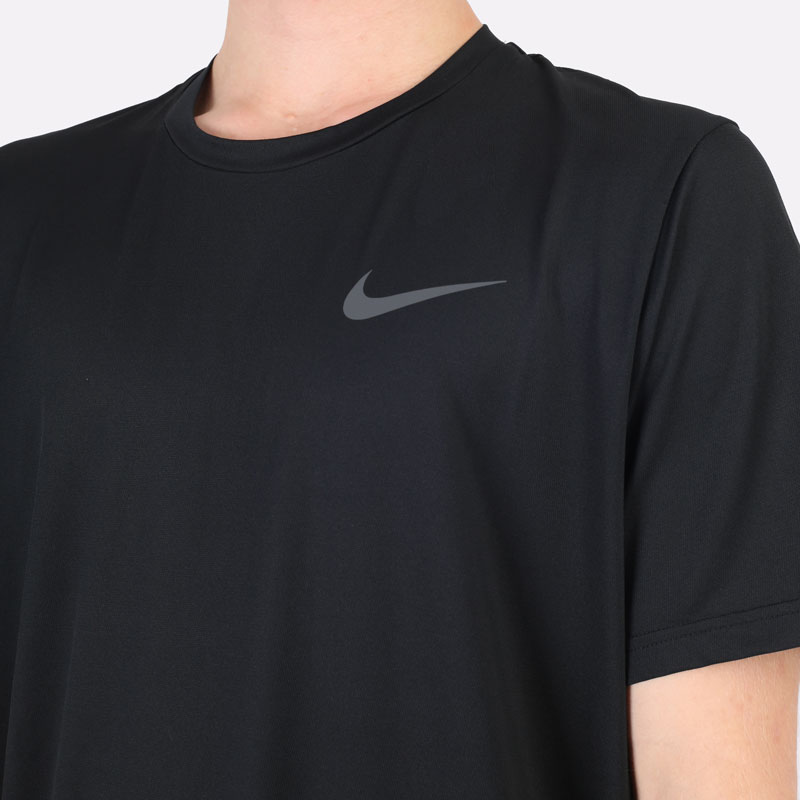 мужская черная футболка Nike Pro Dri-FIT Short-Sleeve Top CZ1181-011 - цена, описание, фото 2