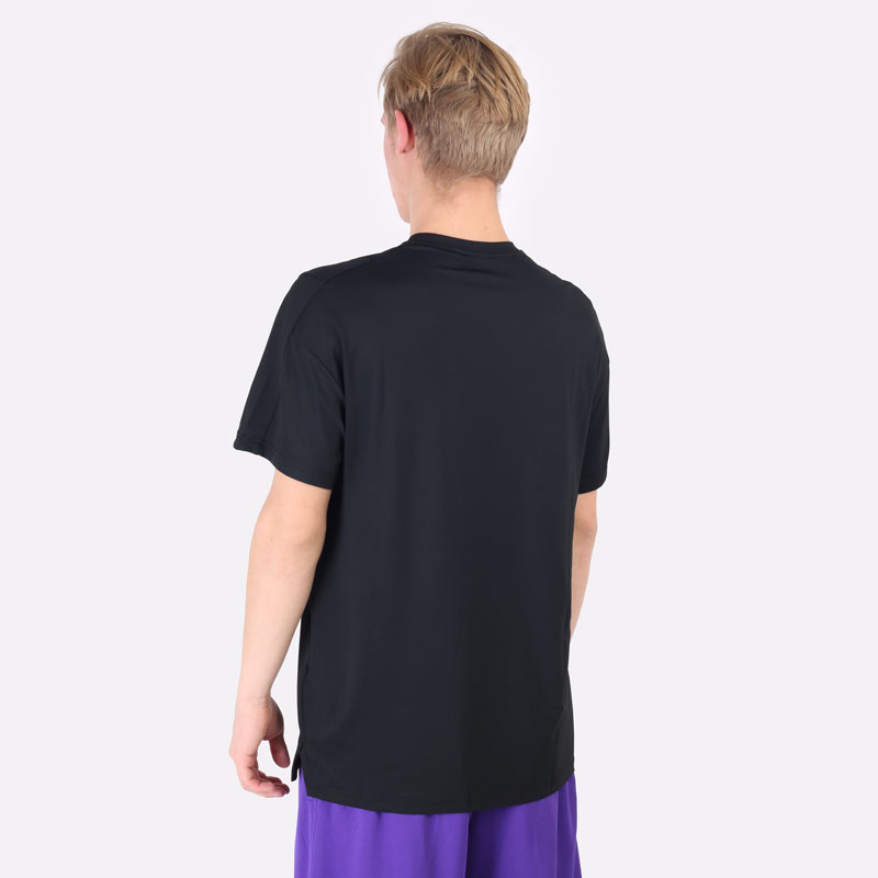 мужская черная футболка Nike Pro Dri-FIT Short-Sleeve Top CZ1181-011 - цена, описание, фото 4