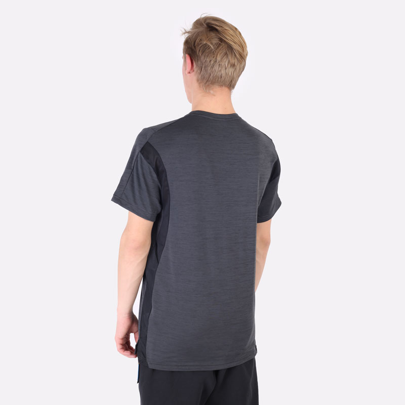 мужская серая футболка Nike Pro Dri-FIT Tee DC5218-010 - цена, описание, фото 4