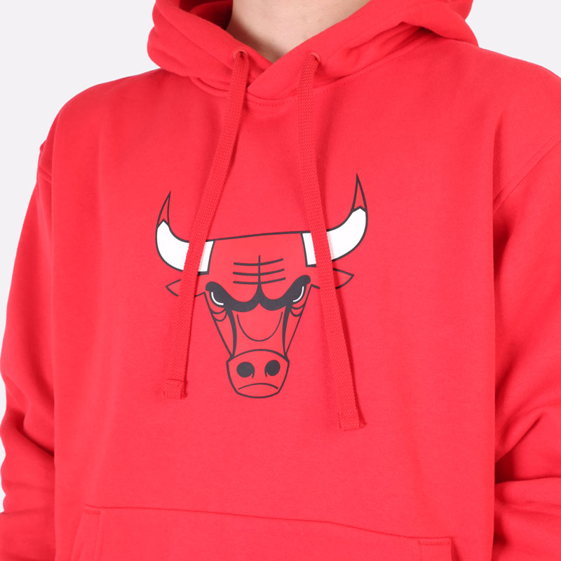 мужская красная толстовка Nike Chicago Bulls Essential NBA Fleece Pullover Hoodie DB1822-657 - цена, описание, фото 2