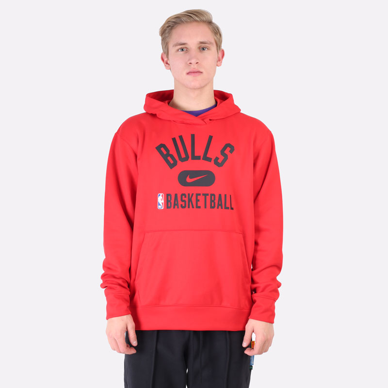 мужская красная толстовка Nike Chicago Bulls Spotlight Dri-FIT NBA Pullover Hoodie DB0888-657 - цена, описание, фото 5
