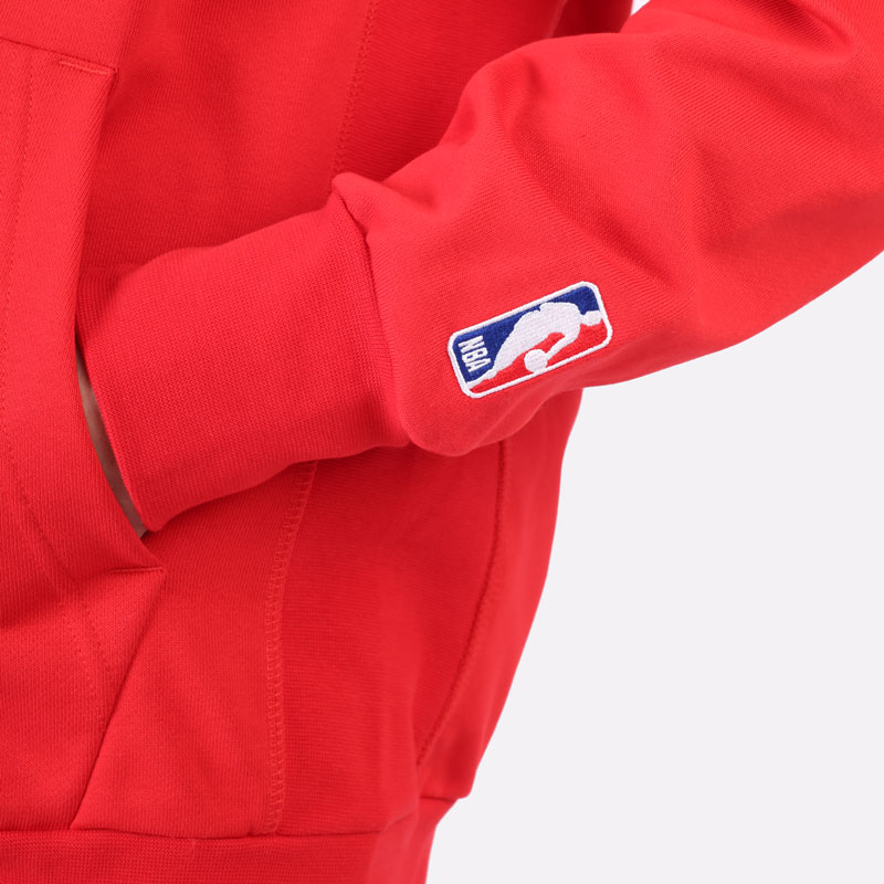 Мужская толстовка Nike Dri-FIT NBA Full-Zip Hoodie Chicago Bulls Standard Issue (DB1075-657)  - цена, описание, фото 3