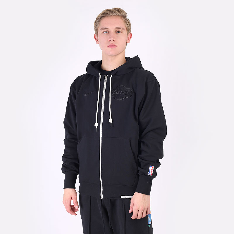 Мужская толстовка Nike Dri-Fit Los-angeles Lakers Standard Issue (DB1088-010)  - цена, описание, фото 1