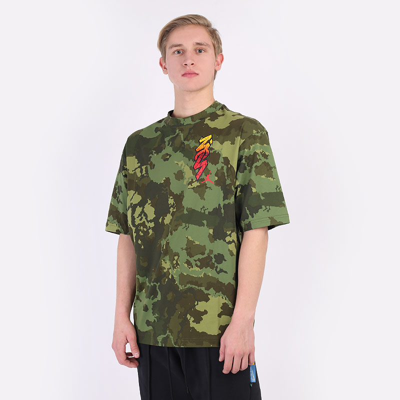 Мужская футболка Jordan Zion Short-Sleeve T-Shirt (DH9711-335)  - цена, описание, фото 1