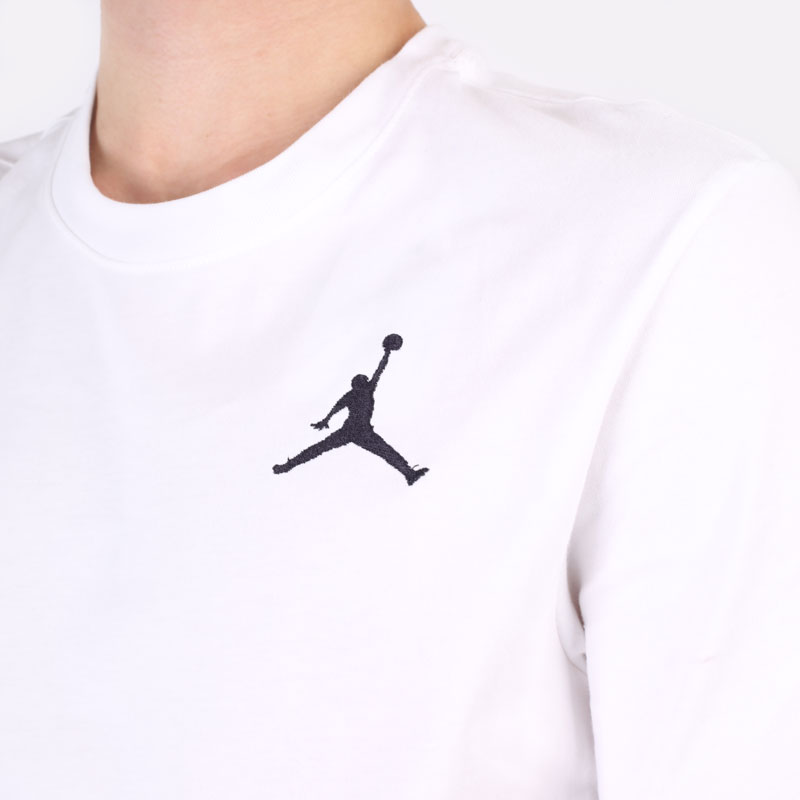 мужская белая футболка Jordan Jumpman Short-Sleeve Crew DC7485-100 - цена, описание, фото 2