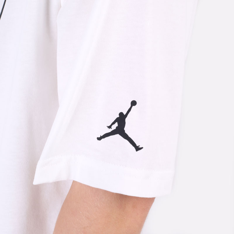 мужская белая футболка Jordan Dri-FIT Zion T-Shirt DH0592-101 - цена, описание, фото 3