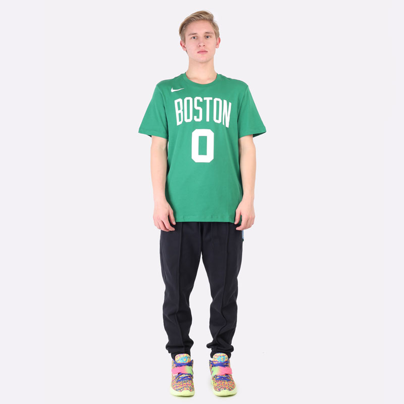 мужская зеленая футболка Nike Celtics NBA T-Shirt CV8506-320 - цена, описание, фото 5