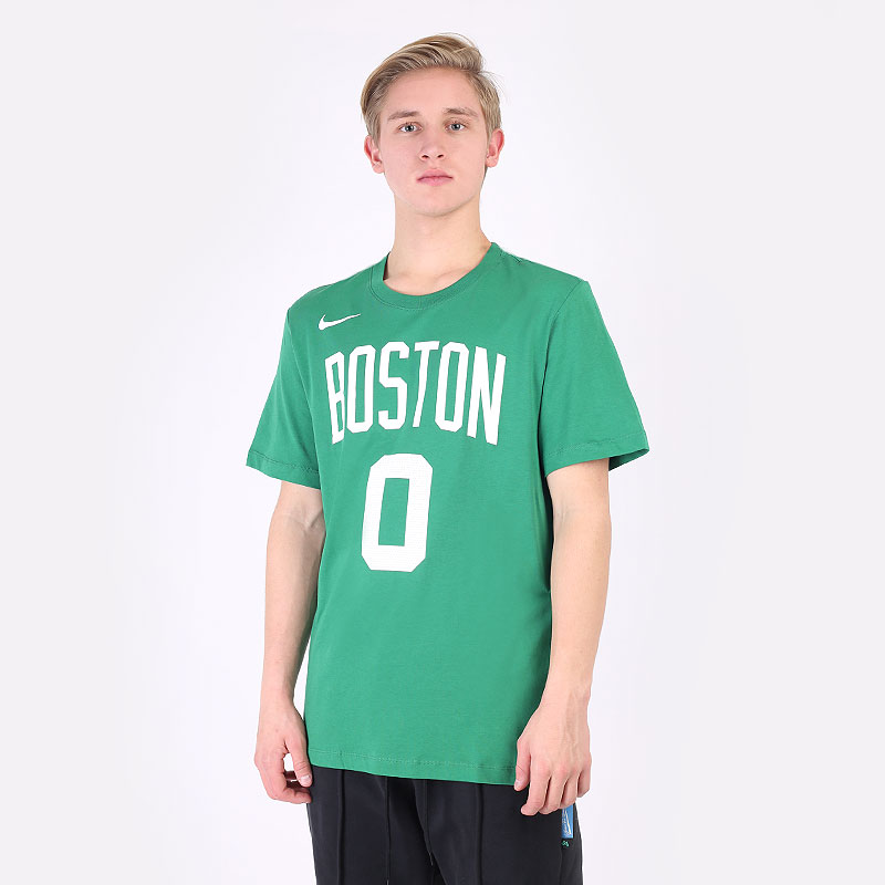 мужская зеленая футболка Nike Celtics NBA T-Shirt CV8506-320 - цена, описание, фото 1