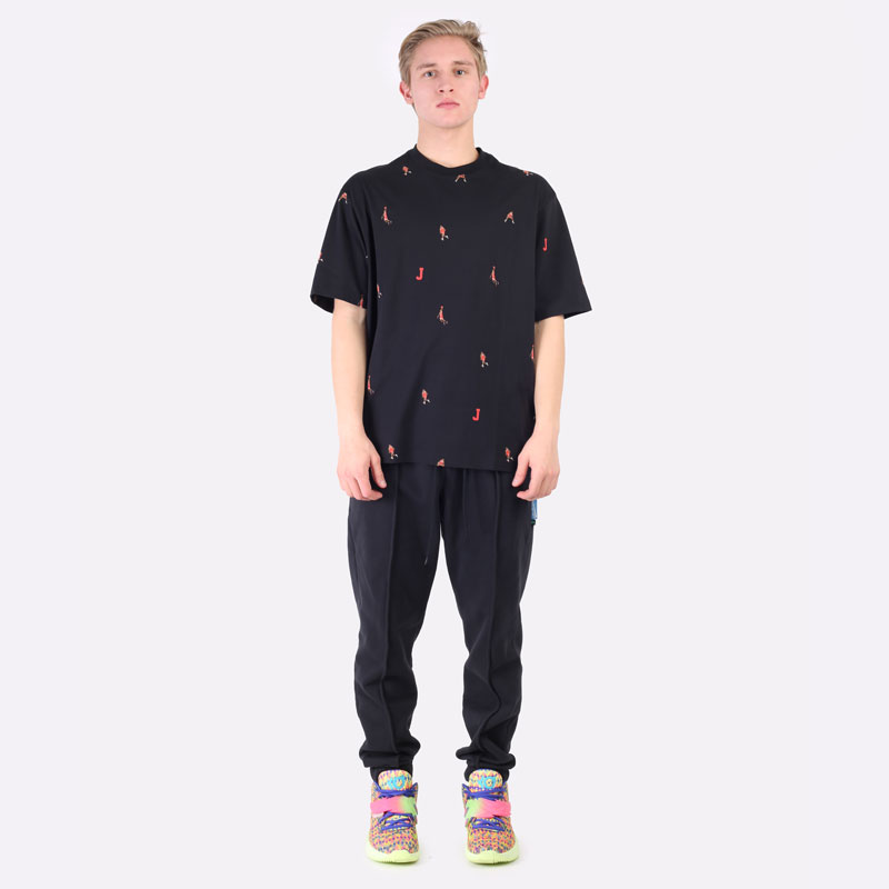 Мужская футболка Jordan 85 All Over Print Crew (DC9795-010)  - цена, описание, фото 5