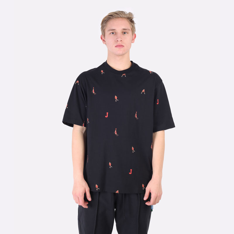 Мужская футболка Jordan 85 All Over Print Crew (DC9795-010)  - цена, описание, фото 3
