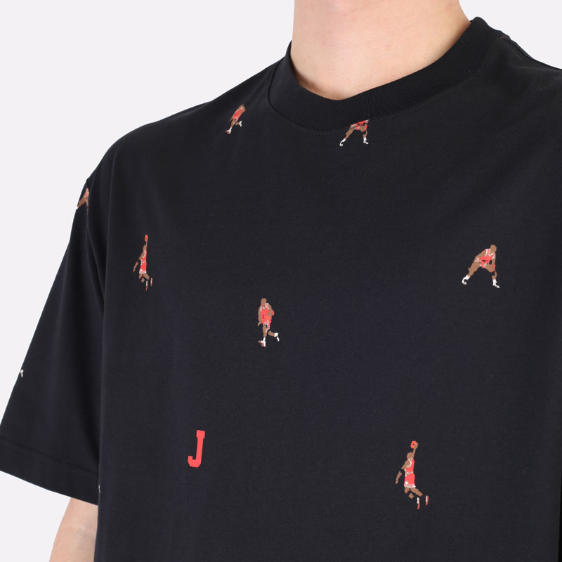 Мужская футболка Jordan 85 All Over Print Crew (DC9795-010)  - цена, описание, фото 2