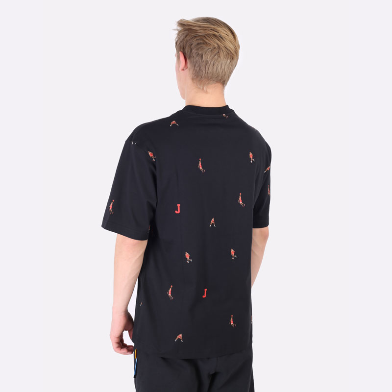 Мужская футболка Jordan 85 All Over Print Crew (DC9795-010)  - цена, описание, фото 4