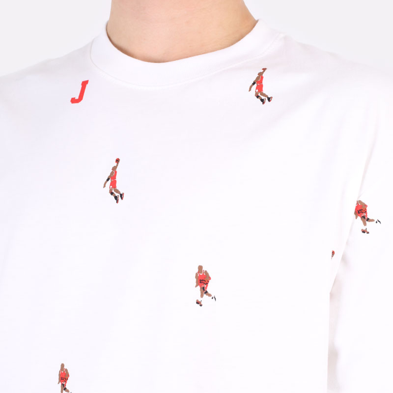 Мужская футболка Jordan 85 All Over Print Crew (DC9795-100)  - цена, описание, фото 2