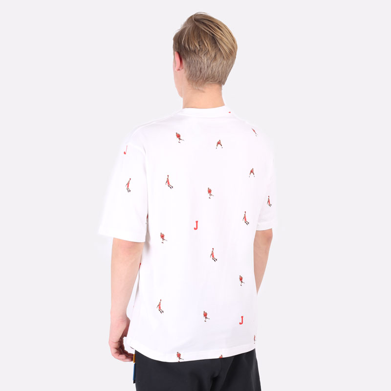 Мужская футболка Jordan 85 All Over Print Crew (DC9795-100)  - цена, описание, фото 4