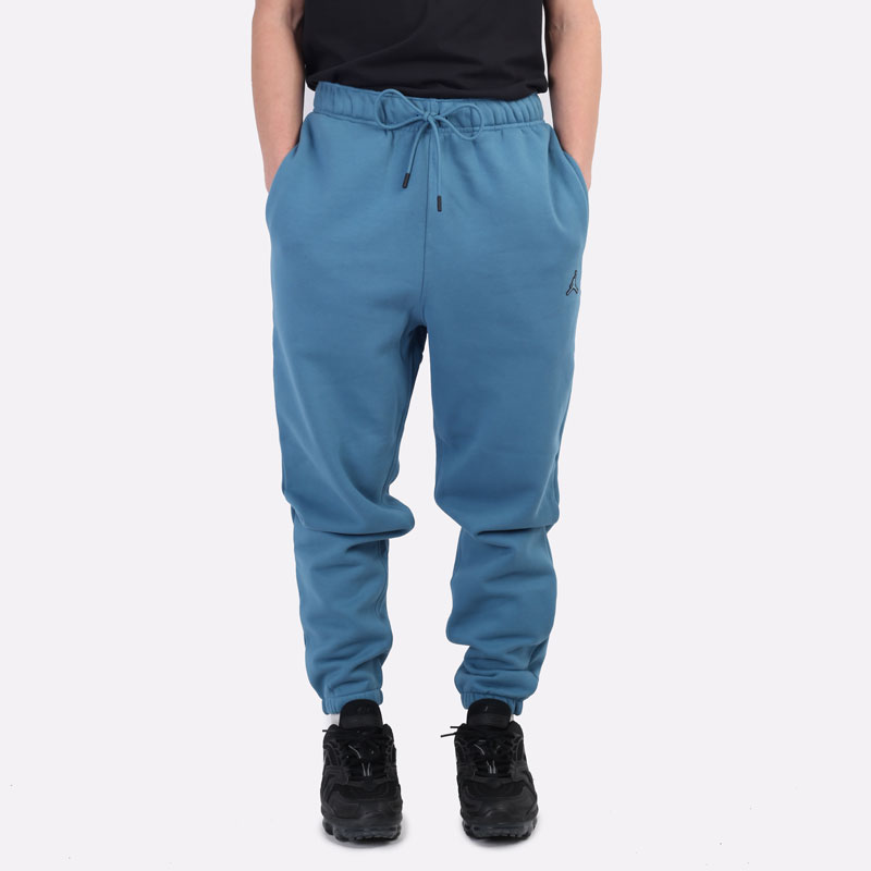 мужские голубые брюки Jordan Essentials Fleece DA9820-415 - цена, описание, фото 5