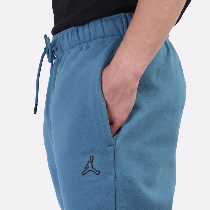 мужские голубые брюки Jordan Essentials Fleece DA9820-415 - цена, описание, фото 2