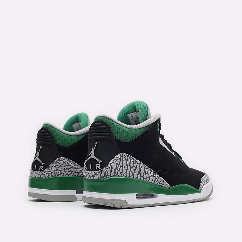 green air jordan 3