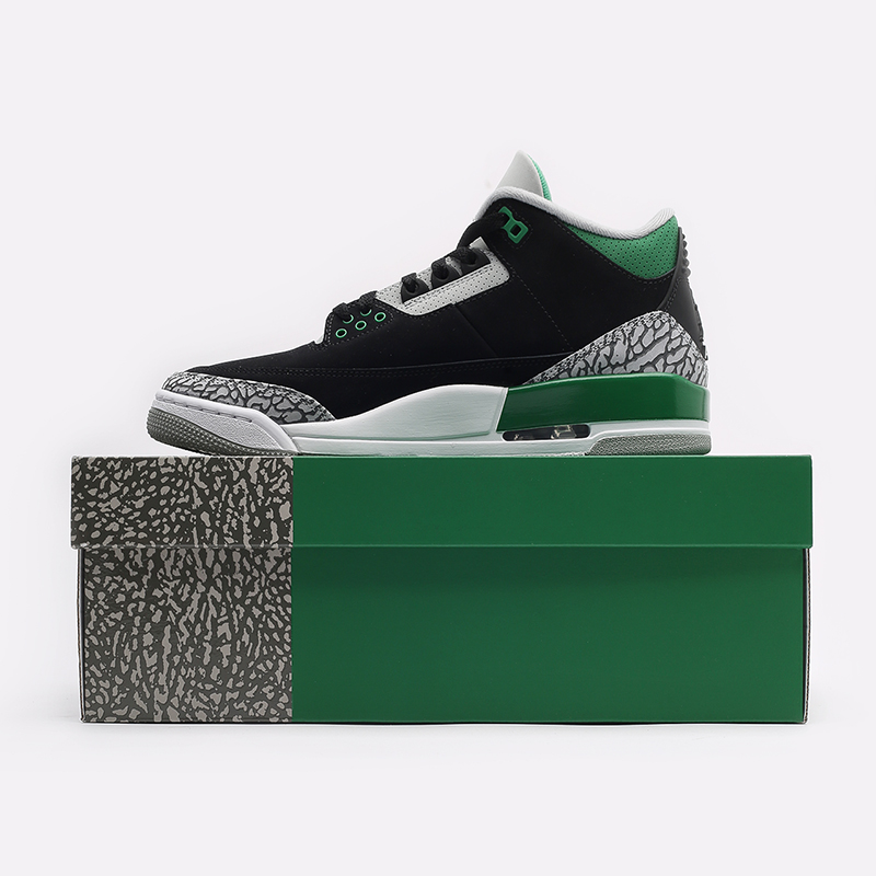 green air jordan 3