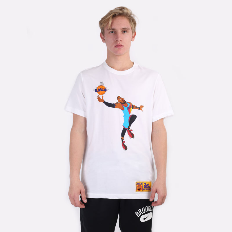 мужская белая футболка Nike LeBron x Space Jam: A New Legacy DH3831-100 - цена, описание, фото 5