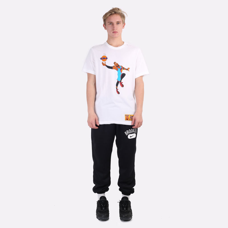 мужская белая футболка Nike LeBron x Space Jam: A New Legacy DH3831-100 - цена, описание, фото 6