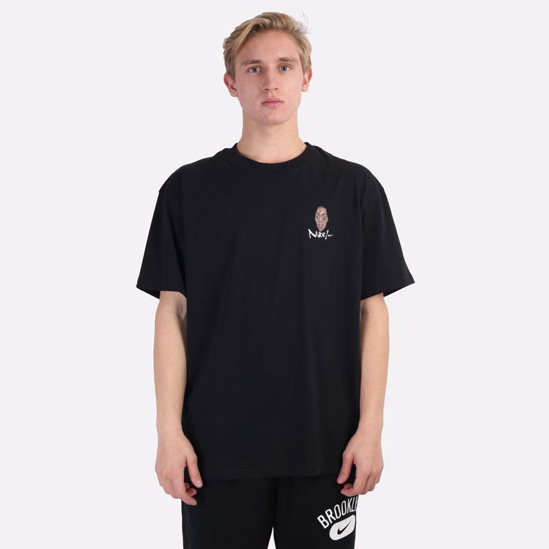 мужская черная футболка Nike Lil' Penny DM2445-010 - цена, описание, фото 5