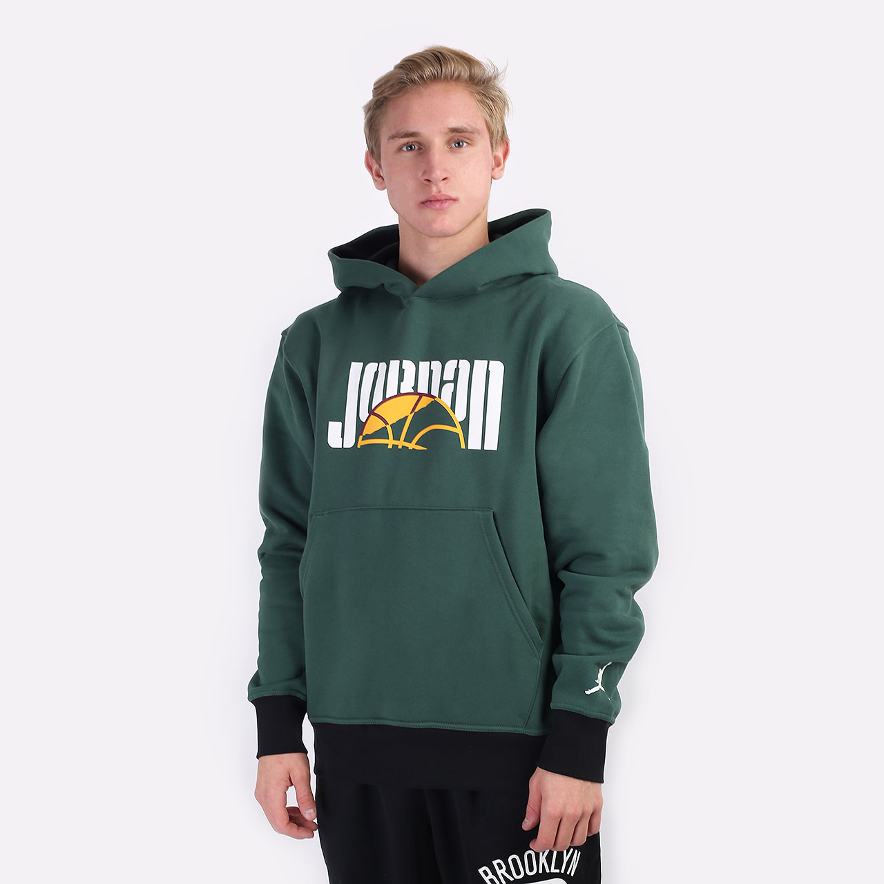 Мужская толстовка Jordan DNA Fleece (DC9639-333)  - цена, описание, фото 1