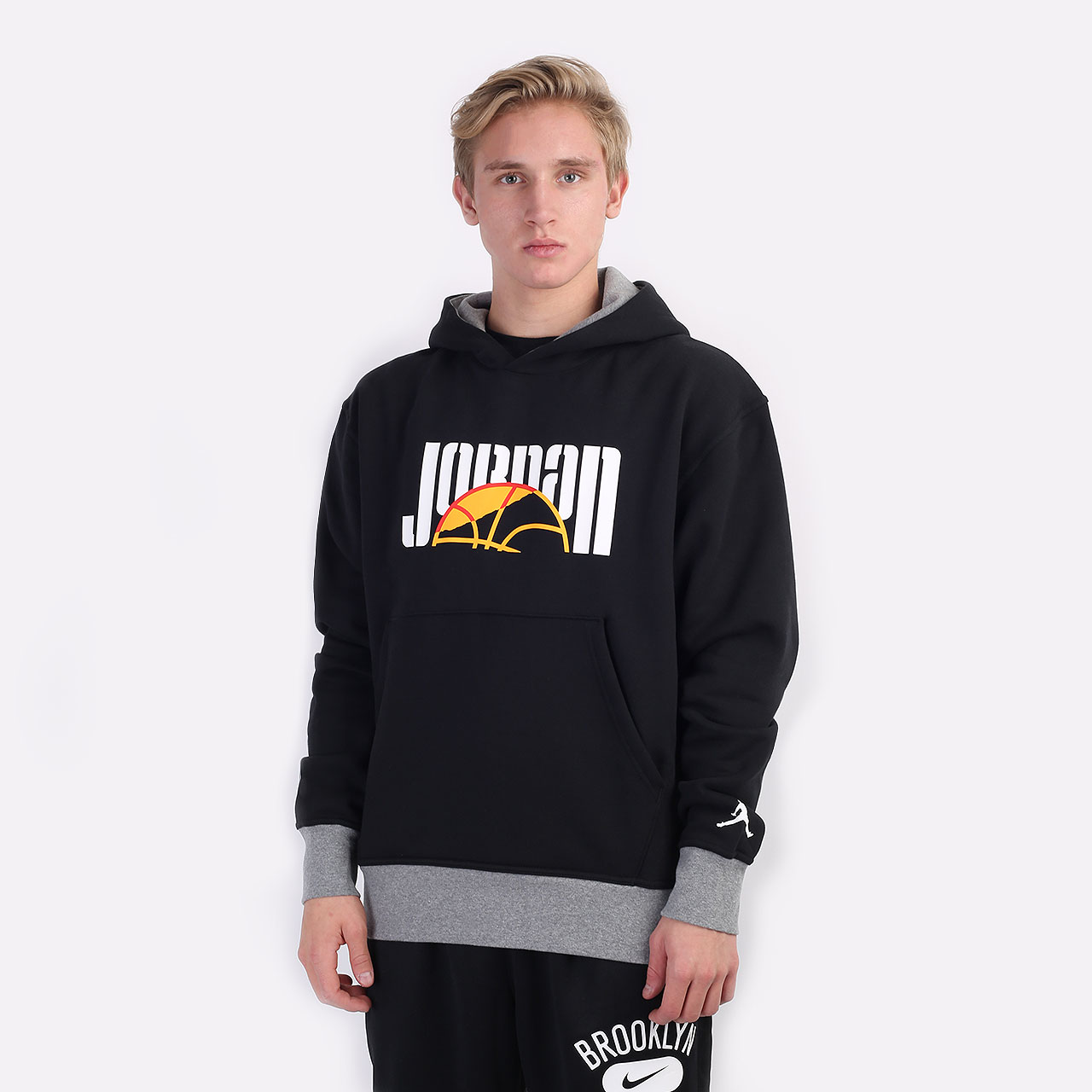 Мужская толстовка Jordan DNA Fleece (DC9639-010)  - цена, описание, фото 1