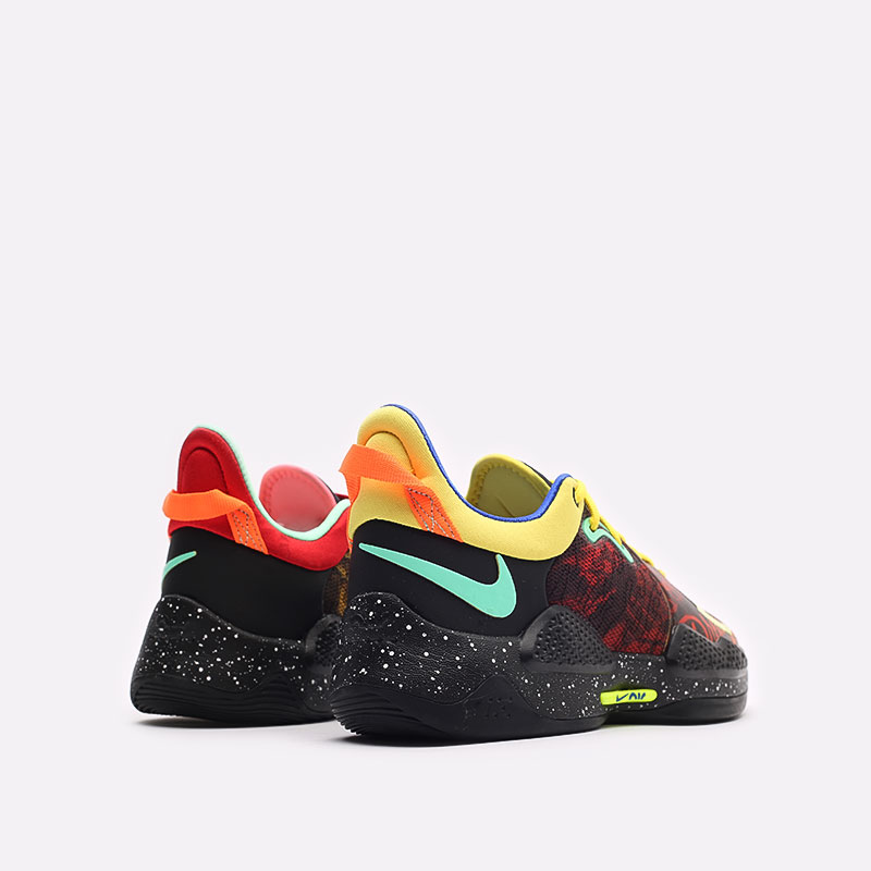 мужские разноцветные баскетбольные кроссовки Nike PG 5 CW3143-006 - цена, описание, фото 3
