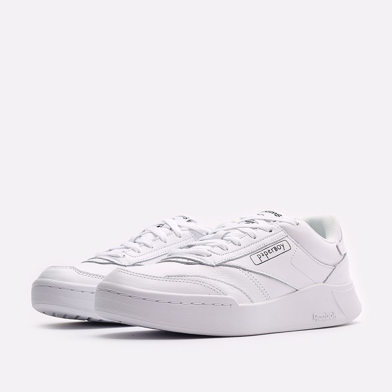 мужские белые кроссовки Reebok Club C Legacy x Paperboy GW2816 - цена, описание, фото 4