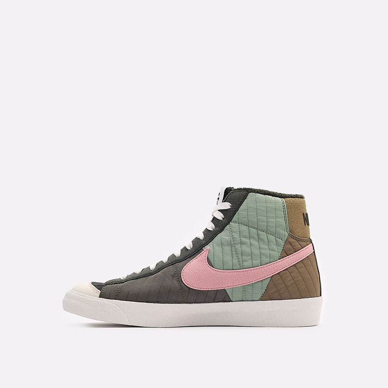 мужские зеленые кроссовки Nike Blazer Mid '77 LX NN DD8024-300 - цена, описание, фото 2