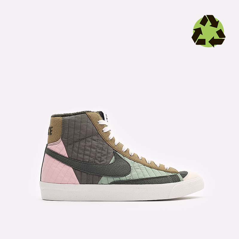 мужские зеленые кроссовки Nike Blazer Mid '77 LX NN DD8024-300 - цена, описание, фото 1