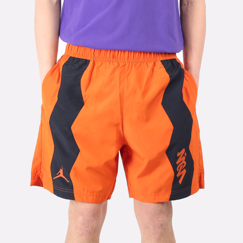 мужские оранжевые шорты  Jordan Dri-FIT ОроPerformance Woven Shorts DH9713-893 - цена, описание, фото 6