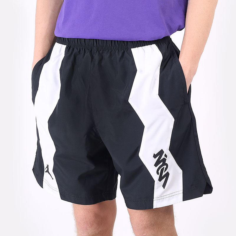 мужские черные шорты  Jordan Dri-FIT Zion Performance Woven Shorts DH9713-010 - цена, описание, фото 1