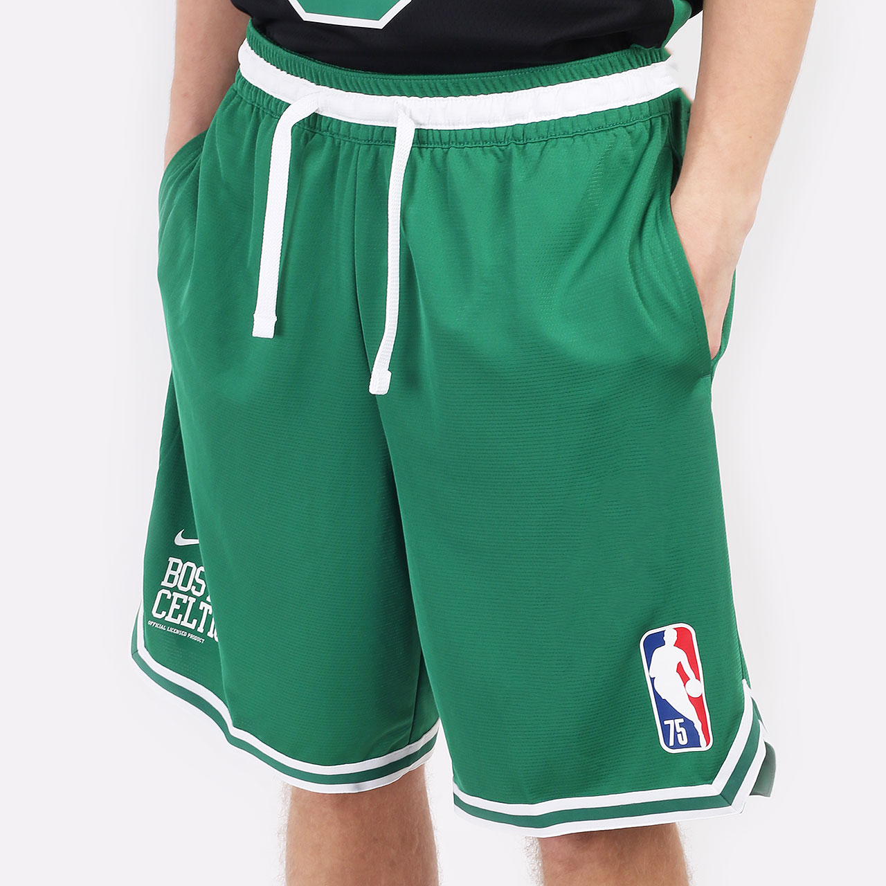 мужские зеленые шорты Nike NBA Boston Celtics Courtside DNA DB1793-312 - цена, описание, фото 1