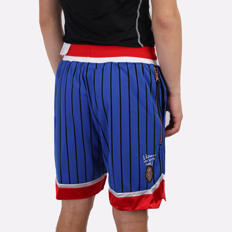 мужские синие шорты Nike PREMIUM BASKETBALL DA5993-480 - цена, описание, фото 4