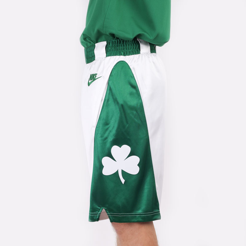 мужские белые шорты Nike NBA Boston Celtics Dri-Fit Swingman Year DD1592-100 - цена, описание, фото 3
