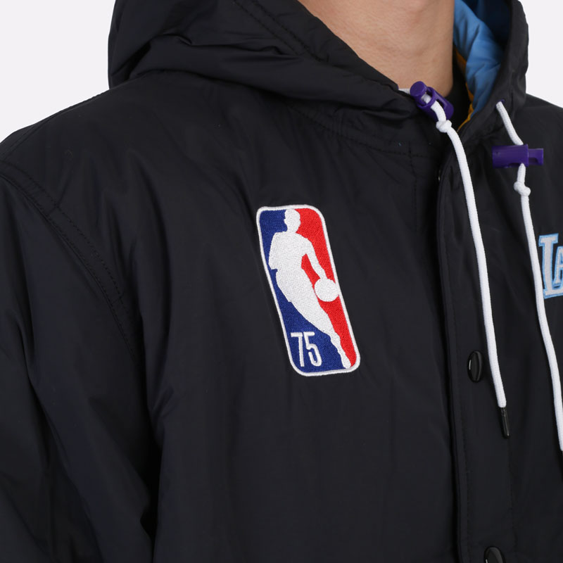 мужская черная куртка Nike NBA Lakers DB1988-010 - цена, описание, фото 4