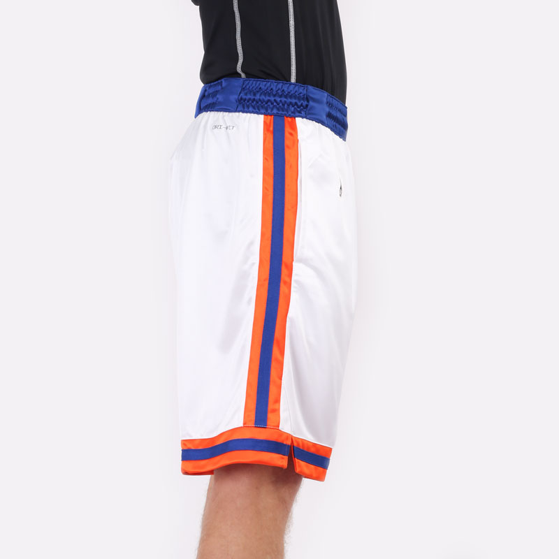 мужские белые шорты Nike NBA New-York Knicks Dri-Fit Swingman DD1599-100 - цена, описание, фото 6