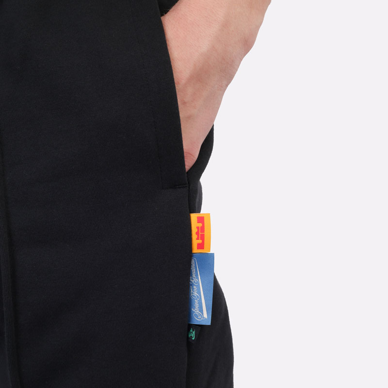 мужские черные брюки Nike LeBron Fleece DA6704-010 - цена, описание, фото 2