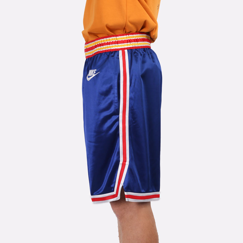 мужские синие шорты Nike NBA Golden State Warriors Dri-Fit Swingman Year Zero DD1595-495 - цена, описание, фото 4