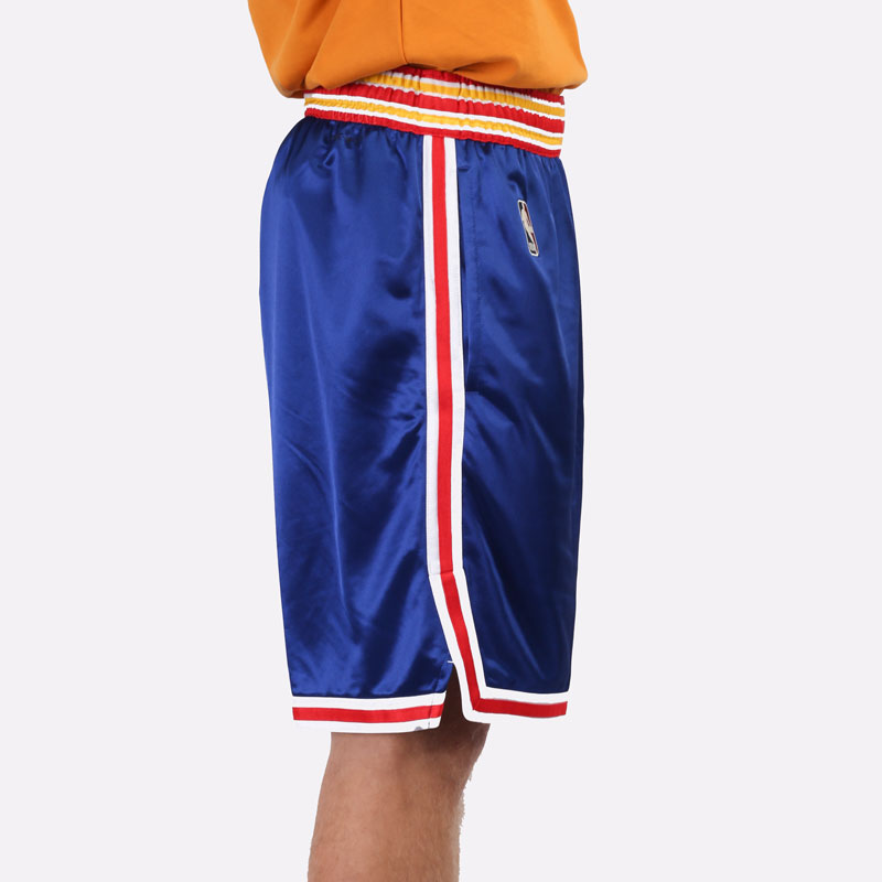 мужские синие шорты Nike NBA Golden State Warriors Dri-Fit Swingman Year Zero DD1595-495 - цена, описание, фото 6