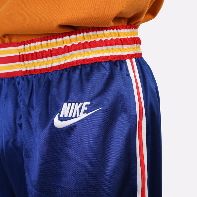 мужские синие шорты Nike NBA Golden State Warriors Dri-Fit Swingman Year Zero DD1595-495 - цена, описание, фото 3