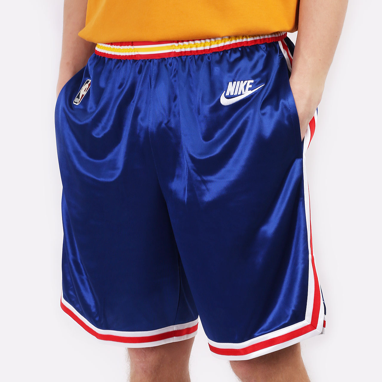Мужские шорты Nike NBA Golden State Warriors Dri-Fit Swingman Year Zero (DD1595-495)  - цена, описание, фото 1